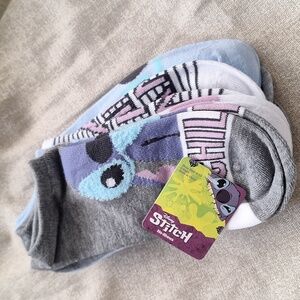 Stitch No show socks, shoe size 4-10